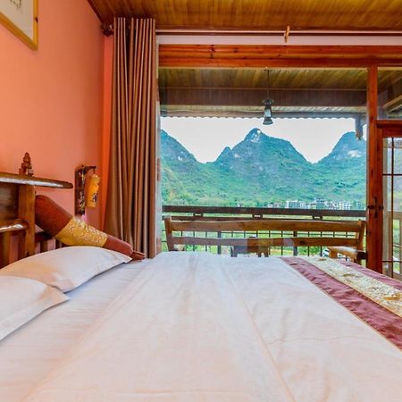 Yangshuo Scenic Mountain Retreat Hotell Exteriör bild