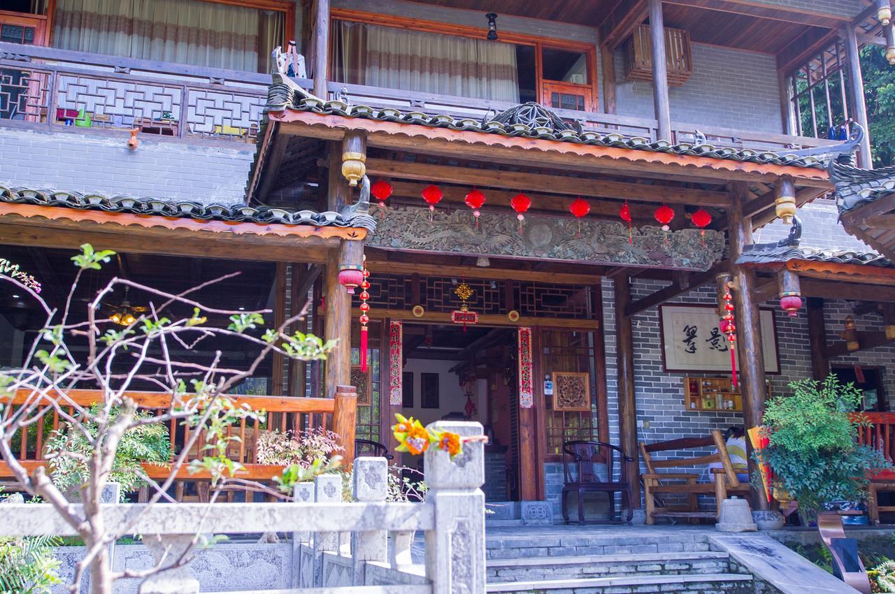 Yangshuo Scenic Mountain Retreat Hotell Exteriör bild