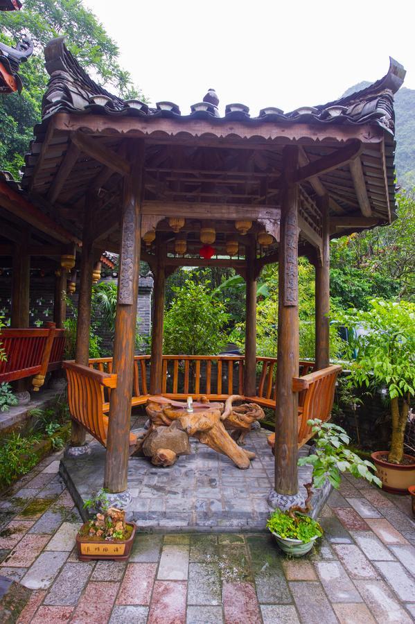 Yangshuo Scenic Mountain Retreat Hotell Exteriör bild