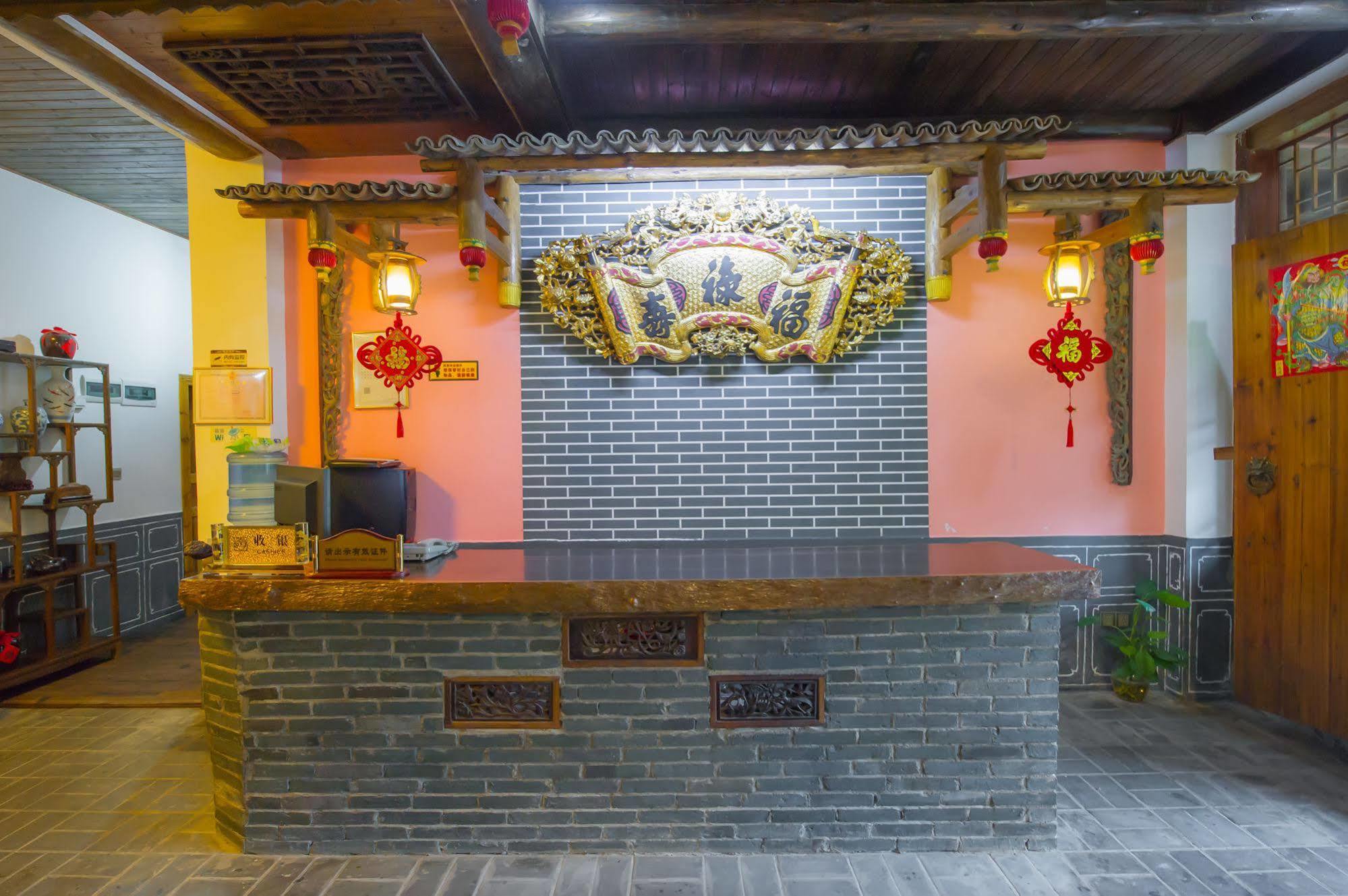 Yangshuo Scenic Mountain Retreat Hotell Exteriör bild