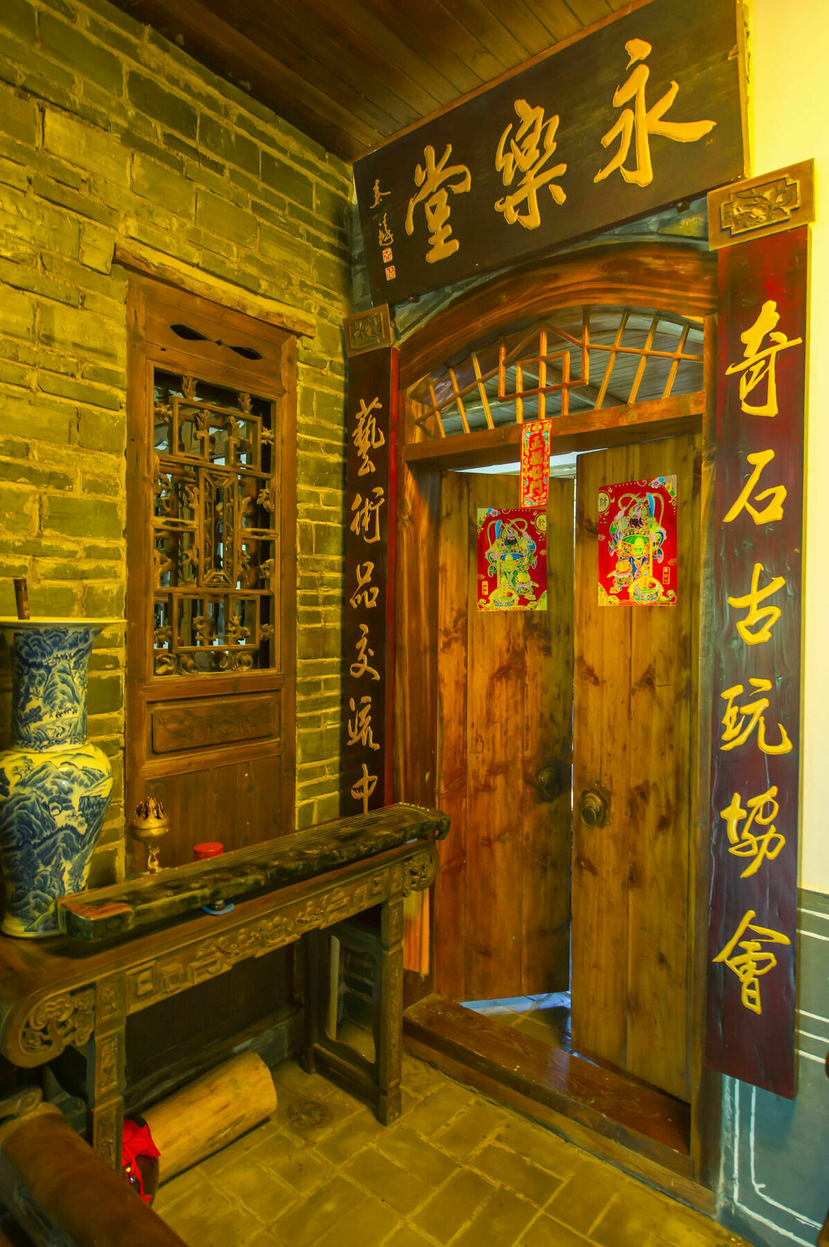 Yangshuo Scenic Mountain Retreat Hotell Exteriör bild