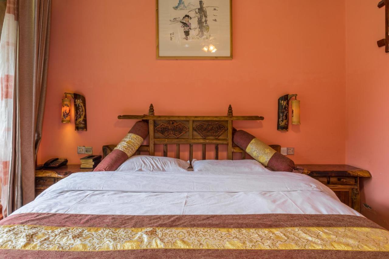 Yangshuo Scenic Mountain Retreat Hotell Exteriör bild